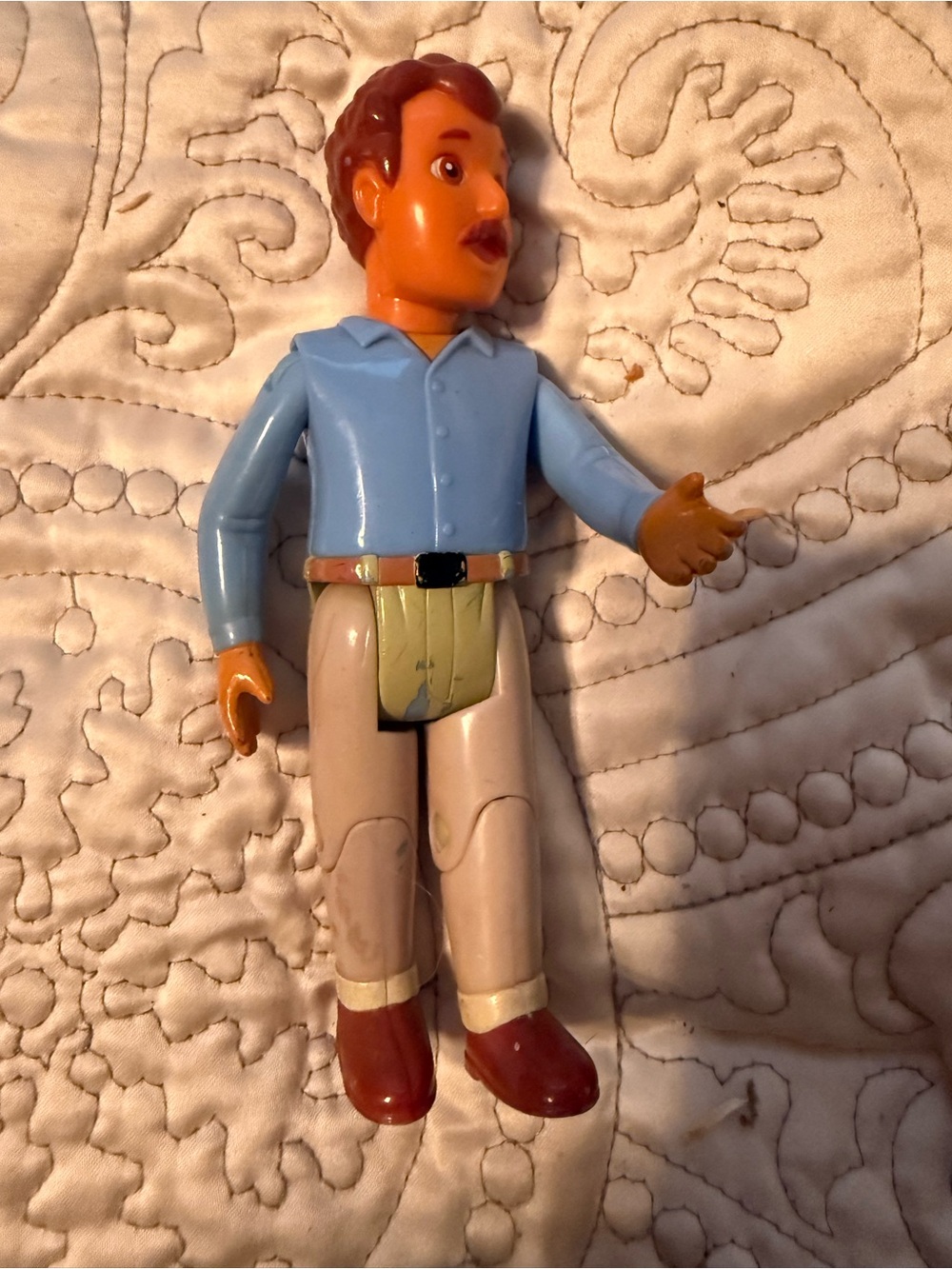 Mattel Dora The Explorer Dollhouse Father Dad Pose-able Figure 5.5”